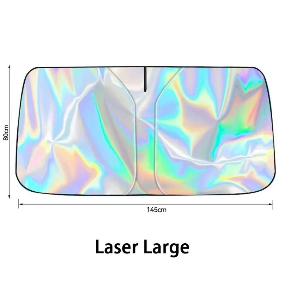 Foldable Car Windshield Sunshade Reflective Car Sun Visor Cover  Auto Accessories