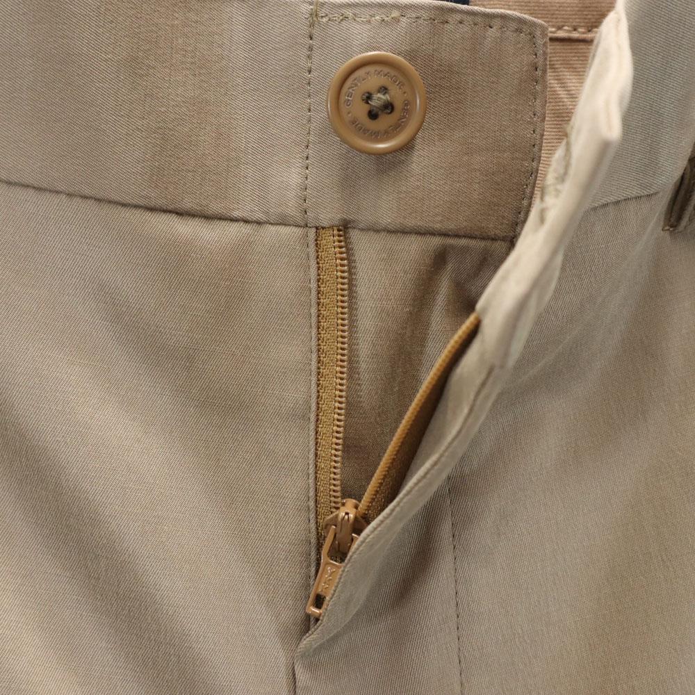 unused Mr.GENTLEMAN Comfortable Pants L beige ESSENTIEL Slacks Men's Used