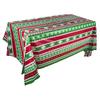 Decorative Plastic Christmas Tablecloth For Home Festivities And Gatherings