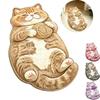 2D Home Decor Carpet Non-Slip Cartoon Carpet Cute Cat-Shaped Area Rug  Living Rooms