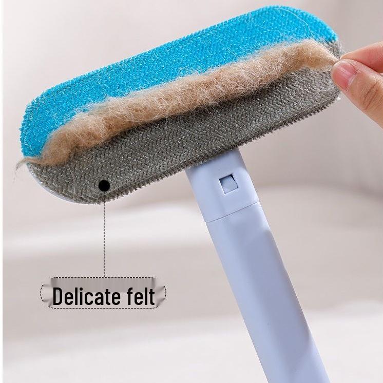 Dual-Use Cat Hair Remover Brush and Lint Roller