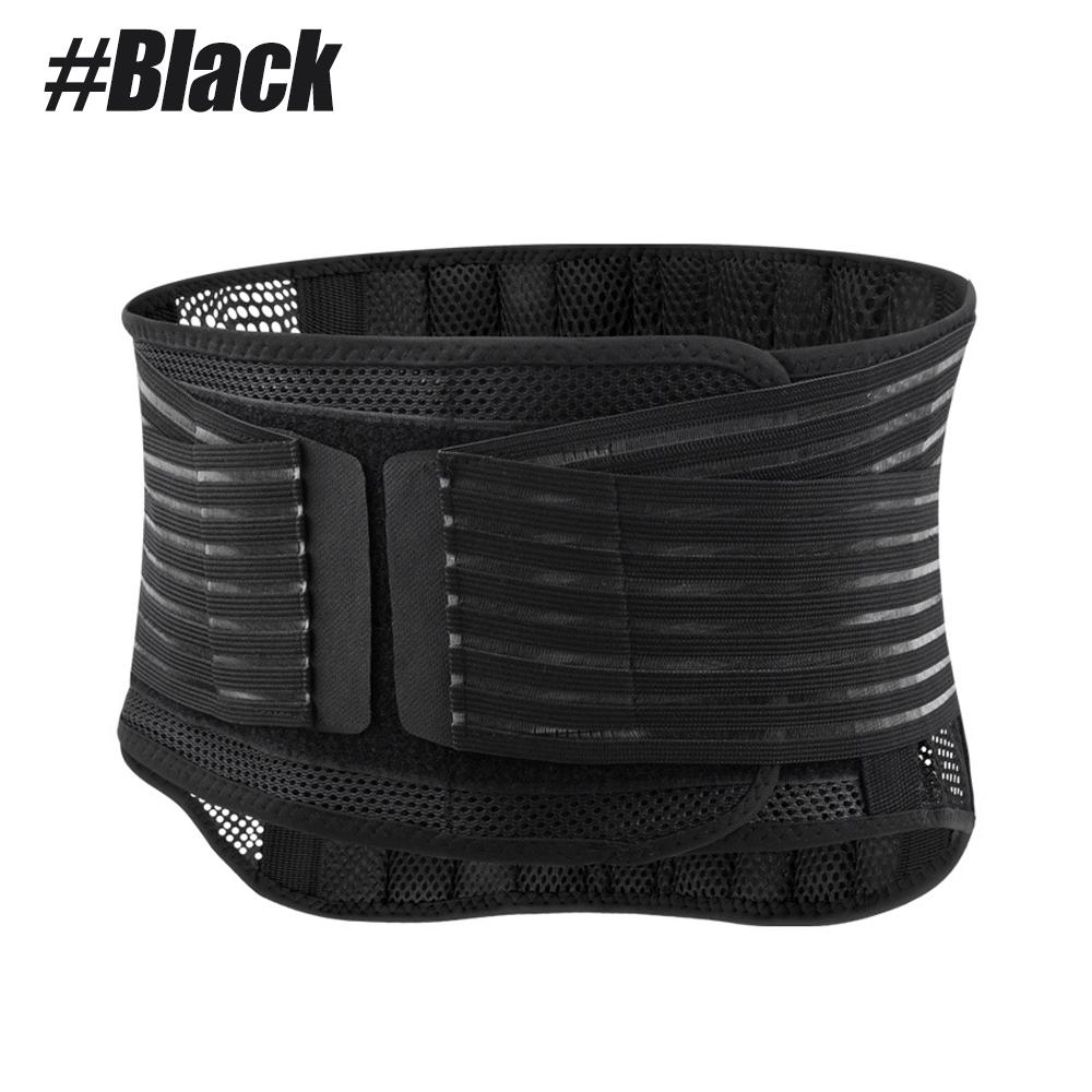 Ryggstöd för optimalt stöd och smärtlindring - Justerbart kompressionsbälte för ländryggsstabilitet, andningsbart ländryggsstöd