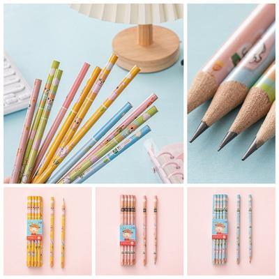 10 Teile/satz Umweltfreundliche Holz Bleistift Schreibwaren Zeichnung Bleistift Kawaii Student HB Bleistift Kinder