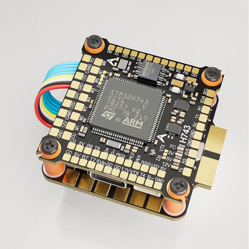 H743 FPV Flight Controller & 4-in-1 ESC Stack