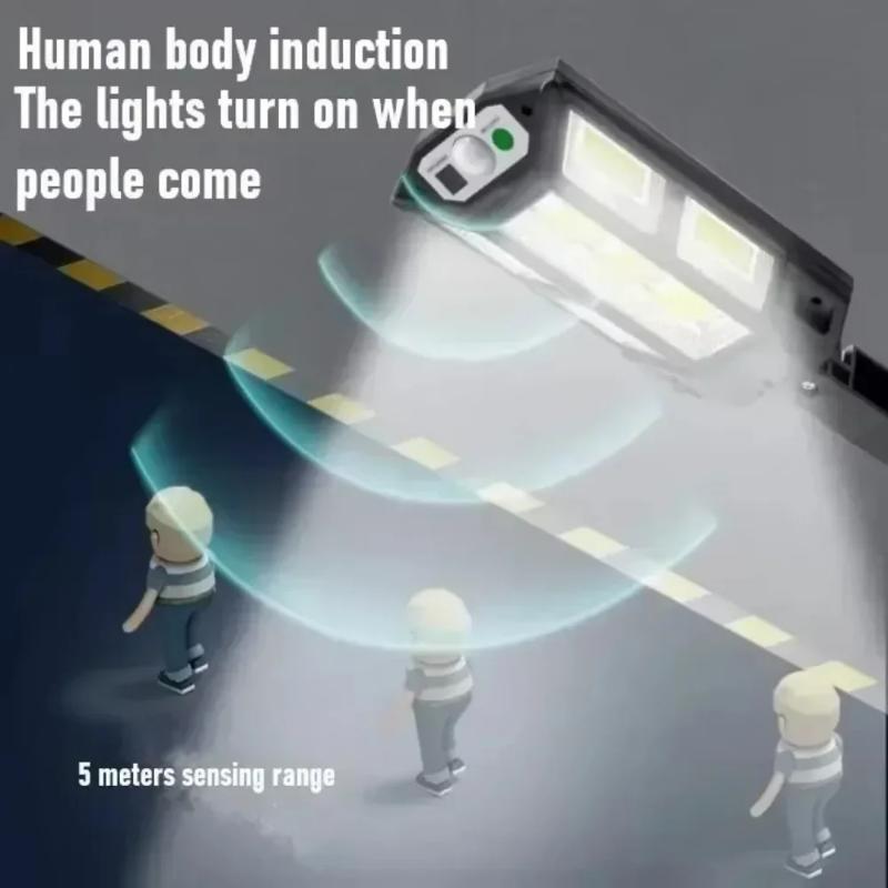 10000LM Irradiation Solar Light for Outdoor Sunlight Motion Sensor IP65 Waterproof Garden Street Wall External Solar Lamp