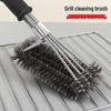 Stainless Steel BBQ Grill Cleaning Brush - Special Wire Brush for Grills and Ovens