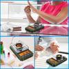 0.001g-50g Portable Mini Digital Milligram Scale LCD Display with 50g Calibration Weights Tweezers