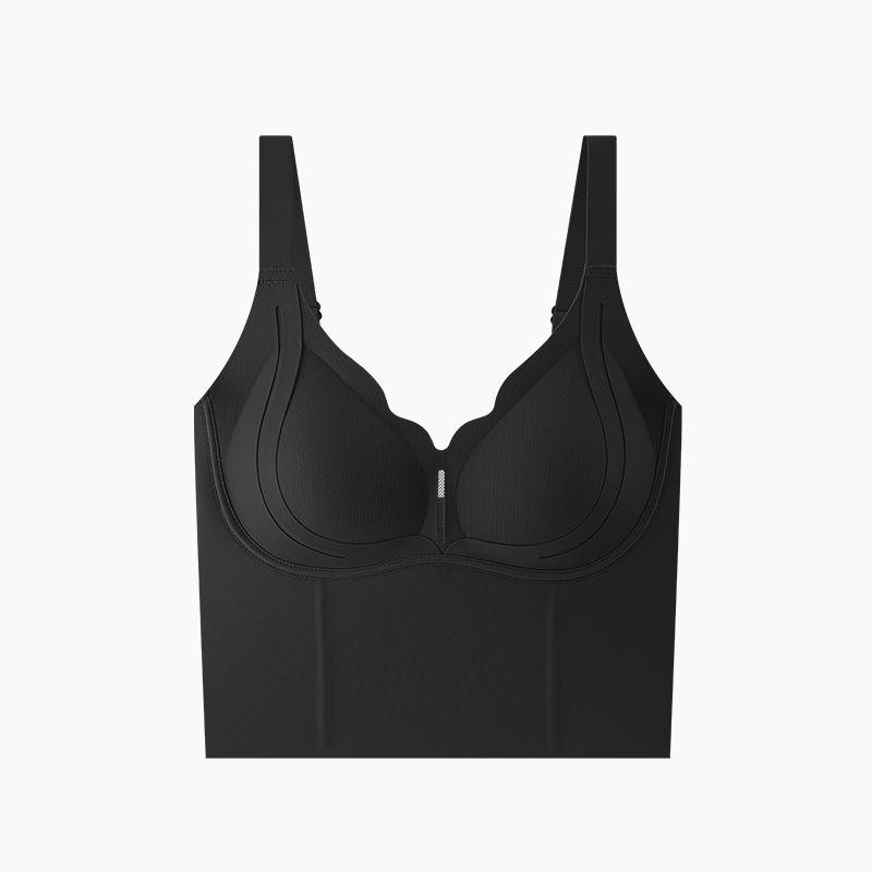 No need to wear underwear, 2-in-1 beautiful back bra, gathering and lifting, comfortable and breathable, can be worn externally, shapewear vest