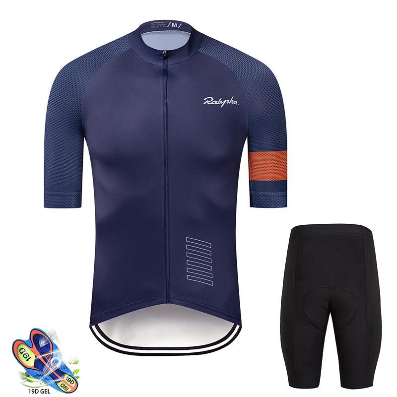 2026 Costume d'été de cyclisme Homme VTT Blanc Haut à manches courtes Vêtements de cyclisme de compétition sur route Costume de cyclisme