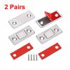 Magnetic Cabinet Catches Ultra Thin Door Strong Magnets Stopper Invisible Adhesive Drawer Magnet Lock for Kitchen Closet Closer