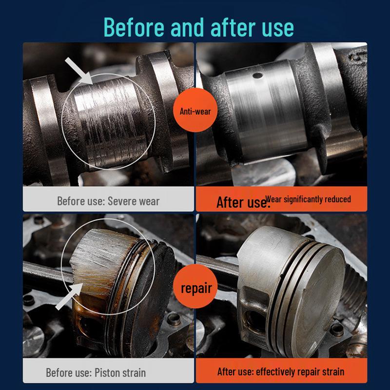 Multi-Purpose Engine Repair & Protection Oil: Anti-Wear, Noise Reduction, Anti-Rust, and Anti-Shake Treatment for Cars and Motorcycles