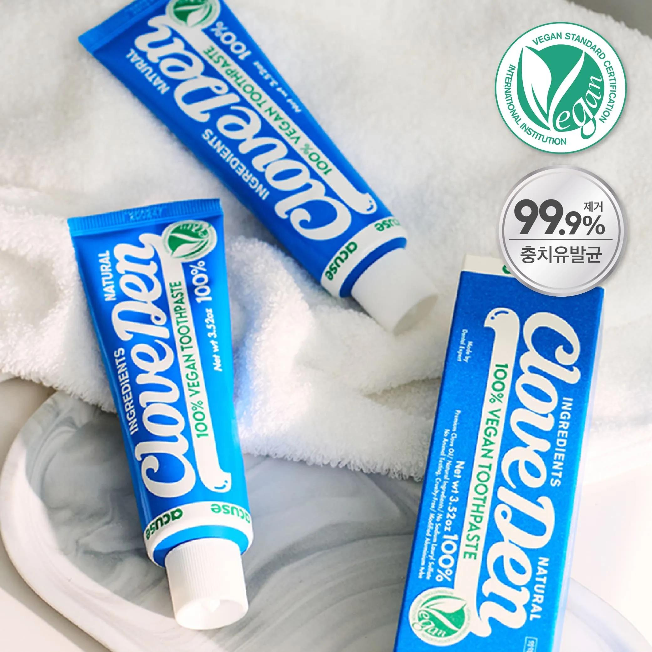 CloveDen Vegan Toothpaste 100g