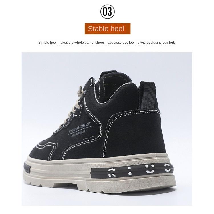 Spring Permeable Cargo Shoes Men's Trend All-match Sports Casual Shoes Platform Shoes Daddy Tide Shoes