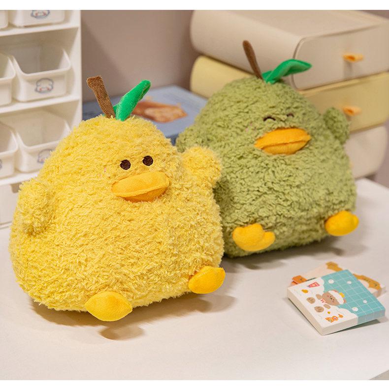 Adorable Yellow Duck Plush Doll - Cute Cushion Toy, Perfect Birthday Gift for Kids or Best Friend