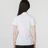 Under Armour Solid Color Sports Casual Short Sleeve Polo Shirt Women Tops White 22500525-100