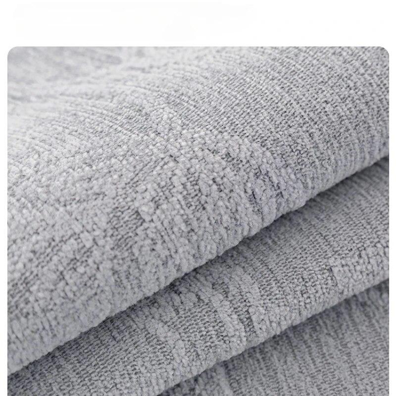 Solid Sofa Cushion Light Luxury Lace Sofa Cover Universal Anti Slip Chenille All Season Living Room Sofa Cover