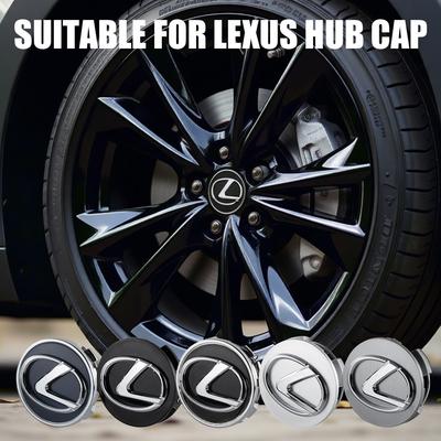 4 Stück 56/60mm Logo Radkappen Auto Radnabendeckel für CT200h NX300h RX300 RX330 F Sport IS RX NX ES LS GS UX LX LC RC GC GX