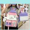 Cute Lightweight Girls Backpack Set For Elementary Students In Grades One To Six