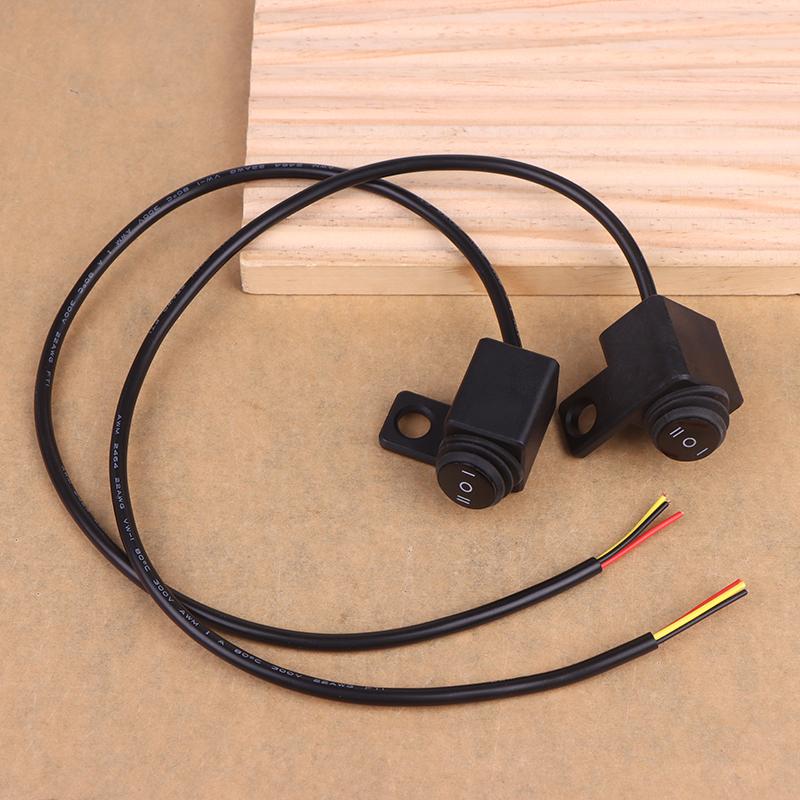 On-Off-On Switch (3 Step) Waterproof Side Mirror Mount Heavy Duty Universal Spotlight Switch For All Models 12V Led Light Switch