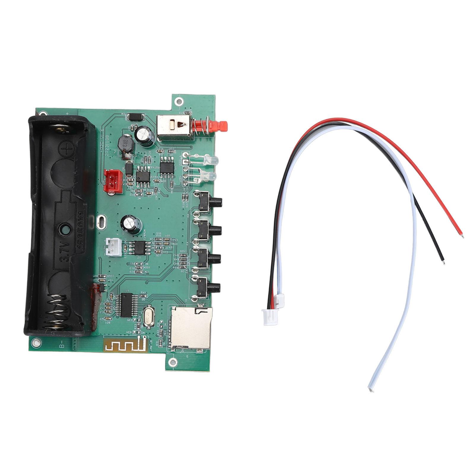 

Bluetooth Декодер Звуку Плата Тип C Сонячна Зарядка Багатофункціональний Стерео Приймач Модуль для DIY