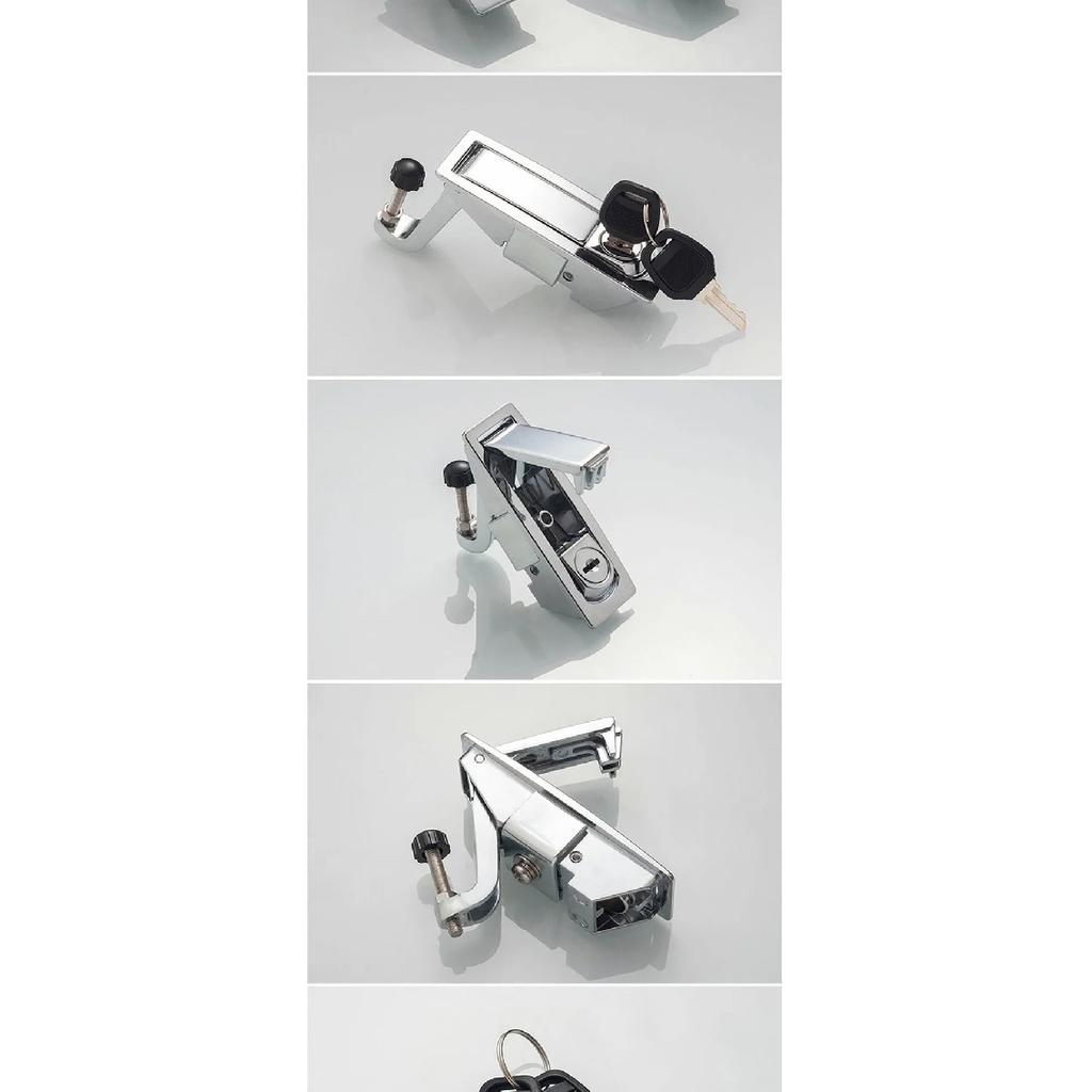 1PCS MS606 Flat Lock Industrial Electrical Distribution Cabinet Lock Zinc Alloy Pressing Electrical Box Lock Hardware Accessorie