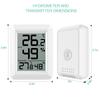 ORIA Digital Thermometer LCD Indoor Outdoor Thermometer Temperature Wireless Temperature Sensor Thermometer for Home Office Room