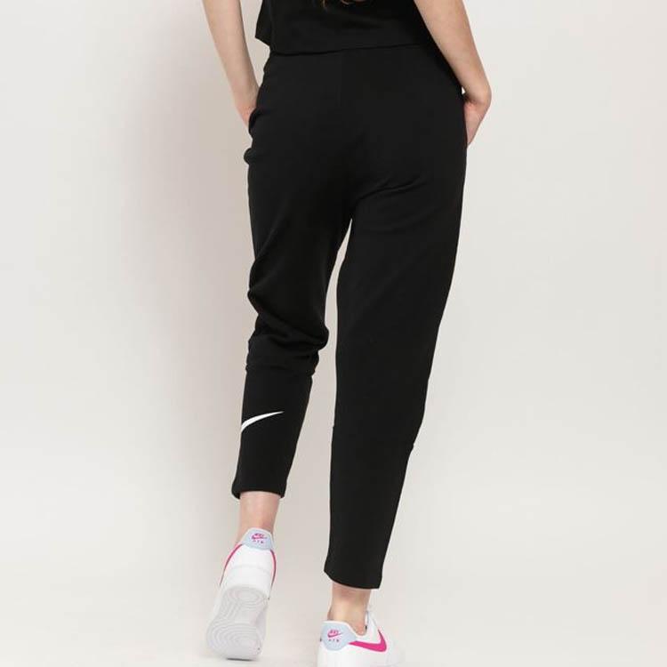 Nike Running Training Sports Casual Tapered Pants Women Bottoms Black DB3865-010