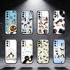 P-Pingu Penguin Funny Cut Phone Case For Samsung S25,S24,S21,S22,S23,S30,Ultra,S20,Plus,Fe,Note,5G Black Cover