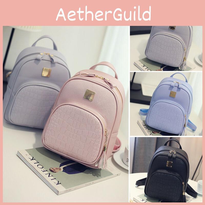 Elegant Women Pu Leather Braided Backpack With Adjustable Straps For Daily Use