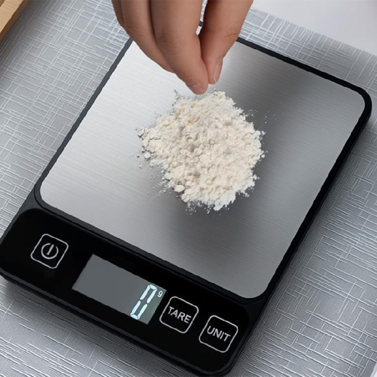 Professional Food Scale 10kg Capacity Weighing Scale Baking Scale for Home Baking and Cooking with Easy to Read Display