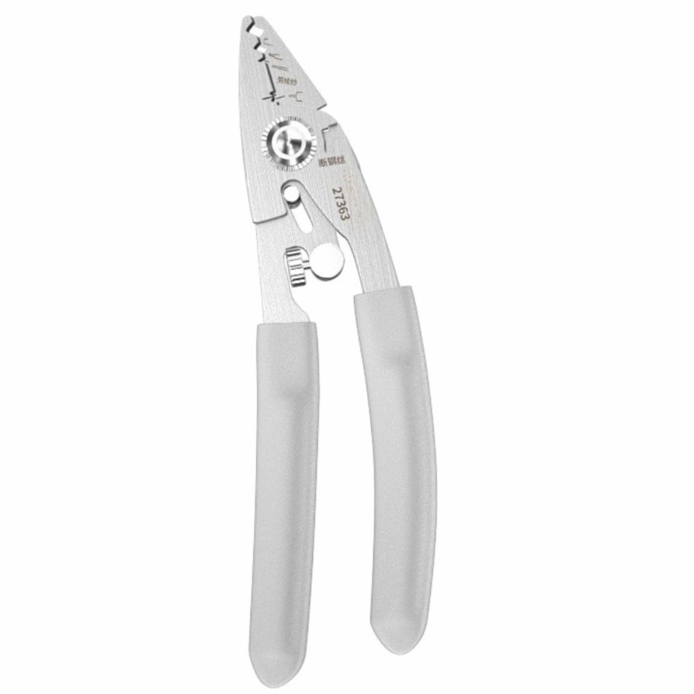 

Practical Metal Wire Stripper Heavy Duty Professional Diagonal Pliers Ergonomic Durable Wire Crimping Tool Wiring Tool светло-синий