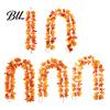 Weather Resistant Entryway Decoration 100/175/200CM Artificial Maple Leaf Garland, UV Faux Autumn Leaves Garland Rattan, Realistic Hanging Vine