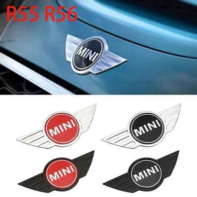 ABS Car Rear Front Hood Emblem Badge Decoration Suitable For Mini Cooper R55 R56 Replacement Logo Auto Styling Accessories