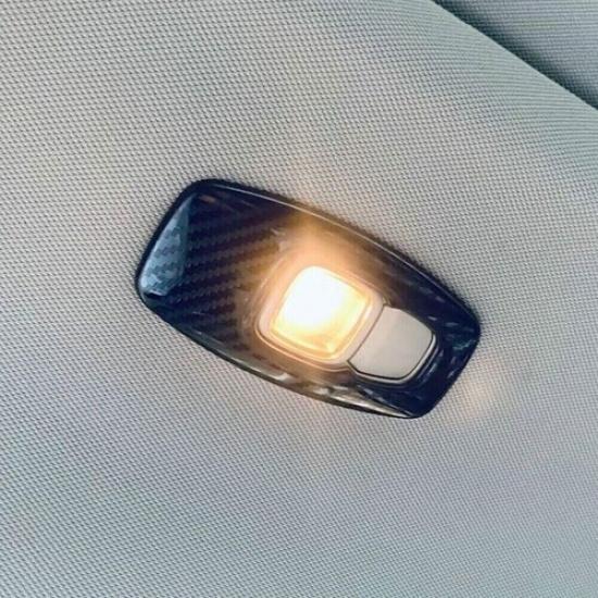 Carbon Fiber Styling Rear Reading Light Trim For   Mitsubishi Outlander