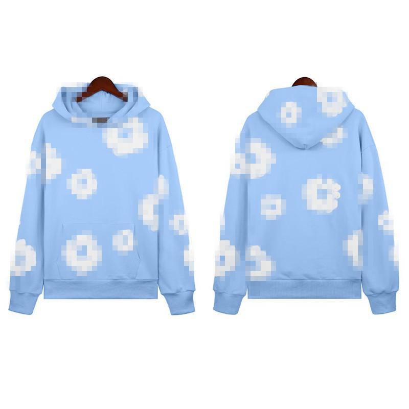 Mens Streetwear Hoodie Cotton Blend Sweatshirt Couple Casual Hip Hop Pullover