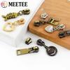5/10/20Pcs Meetee 5# Zipper Slider for Metal Zips Handbag Purse Zippers Puller Head Jacket Replace Zip Closure Repair Accessory