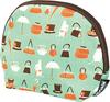 Miyamoto Moomin Shell Pouch Made In X X 6cm Bag, Japan, Blue, 14.5 11.5