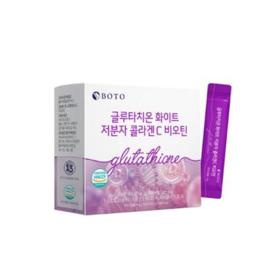 BOTO *TIMEDEAL* Glutathion Weißes niedermolekulares Kollagen C Biotin 4g*30St