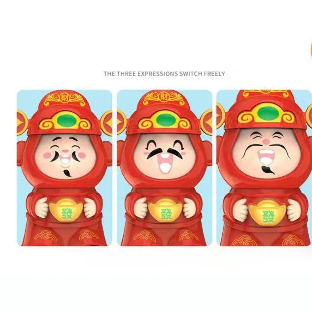 With Keychain Dinosaur Baby Face Changing Doll Plastics Face Changing Toy  Friends Birthday Gifts