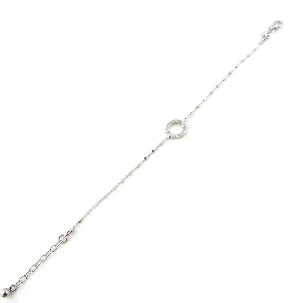 Les Trésors De Lily [N1071] - Silver Bracelet 'Sissi' Silver White