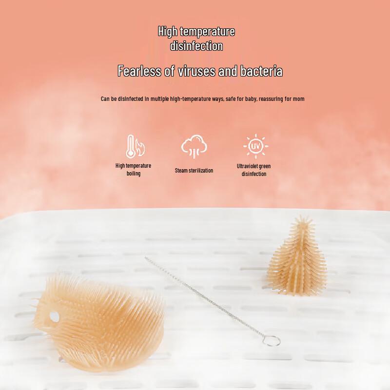 HOY BELL Baby Bottle Cleaning Brush Set