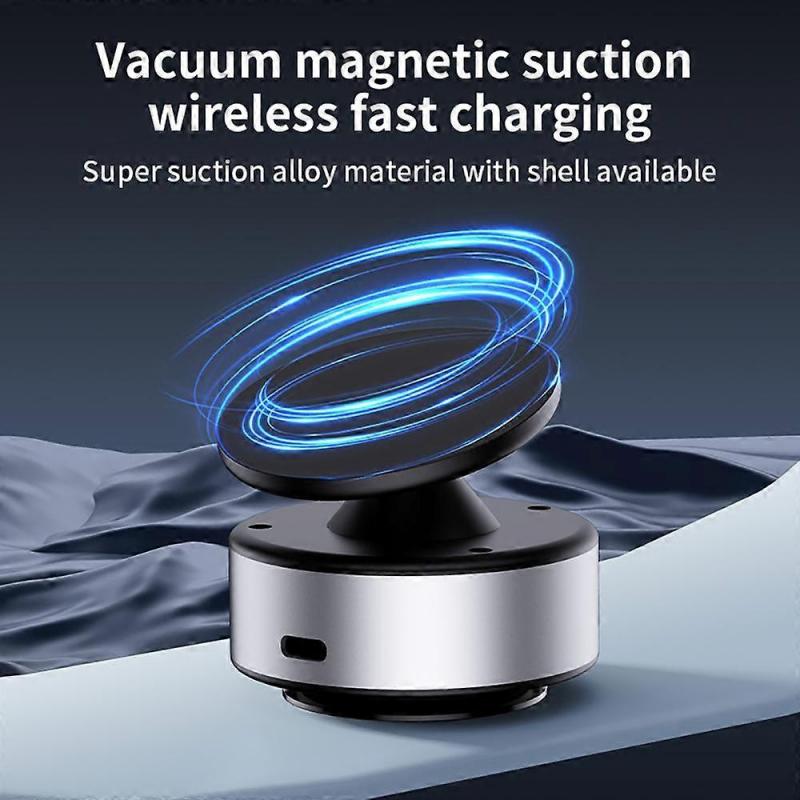 Vakuová adsorpce magnetický držák telefonu do auta 360° nastavitelná elektrická přísavka Super magnetický držák mobilního telefonu držák do auta pro Magsafe iPhone