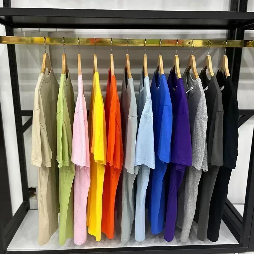 Happy Artistic Fonts Printing T-shirt For Men Wowen 100% Cotton Summer Comfortable Breathable Short-Sleeved Tops Oversize Tees