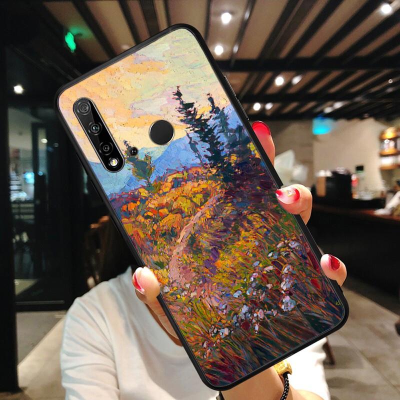 

Чехол для телефона «Звездная ночь Винсента Ван Гога» для Huawei P50 Pro P30 P40 Lite P40Pro P20 lite P10 Plus Mate 20 Pro Mate20 X P30