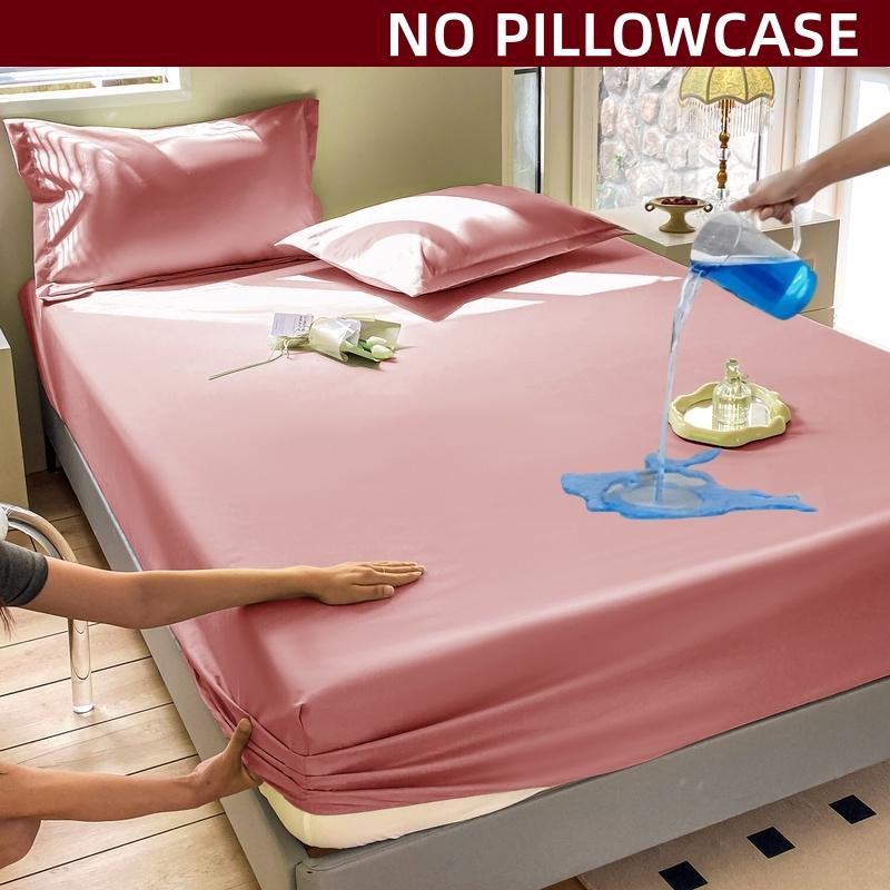 Nepromokavý chránič matrace Pevné Elastické Napínací Prostěradlo Prostěradlo Pro Jednolůžko Pár Dvojlůžko King Queen Twin Velikost