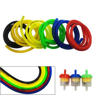 1 Meter 3M 5M Gelb Grün Rot Blau Heizöl Schlauch Rohre Für Motorrad Dirt Pit Bike Teile ATV Affe Fahrrad Motocross Roller