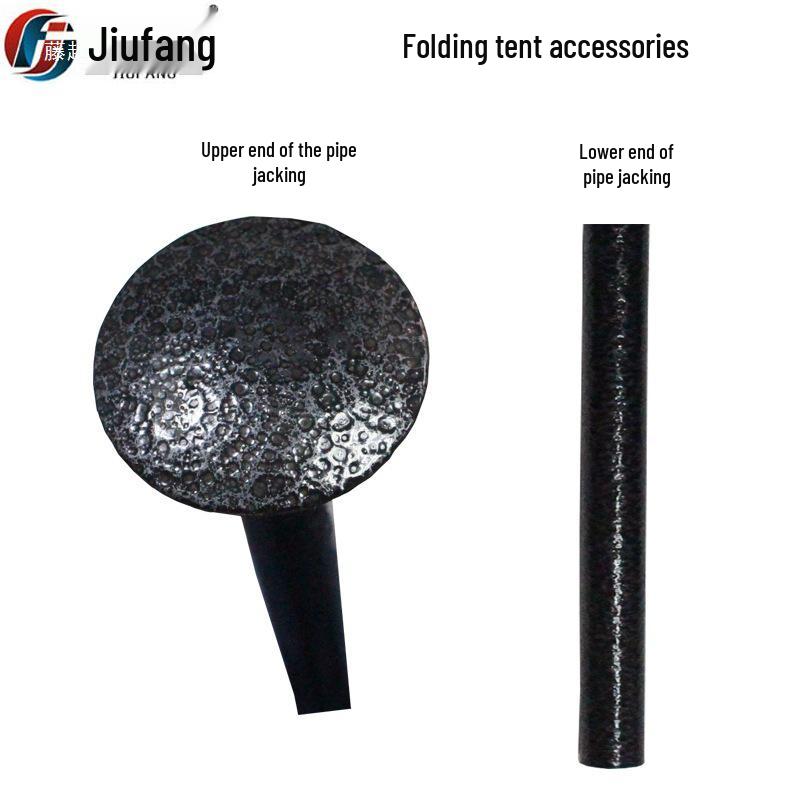 Faltbares Sonnenschirmzelt für den Außenbereich mit Stützstange und Regenschutz-Zubehör