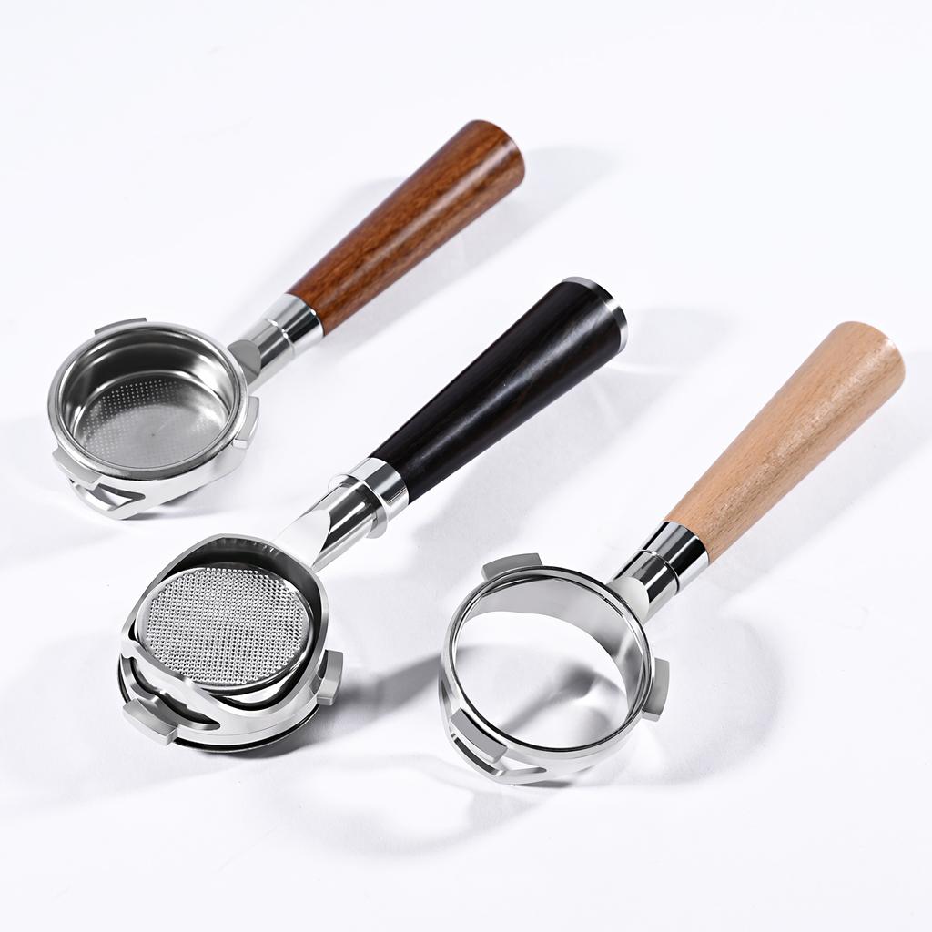 58mm 3Ear For Hibrew H7 H7a H10a Espresso Bottomless Portafilter Breville Barista Max/Signature Hollow Naked Coffee Handle Tool