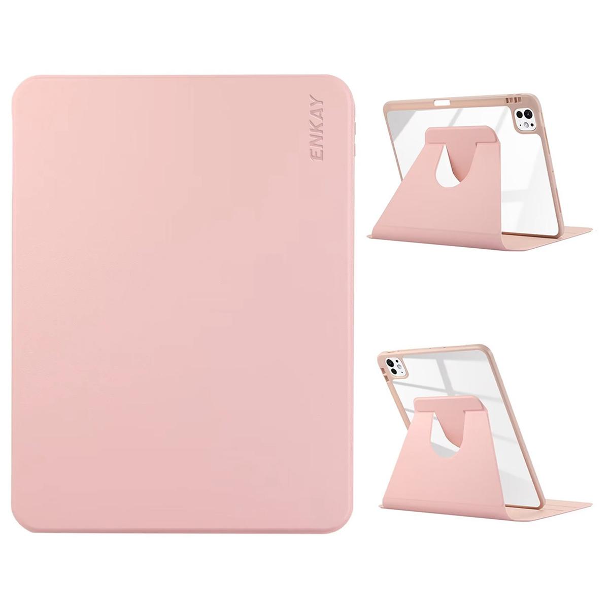 

ENKAY HAT PRINCE For iPad Pro 13 (2025)/13 (2024) Tablet Case Acrylic+PU Leather Flip Cover Auto Wake/Sleep D