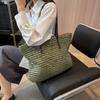 Handwoven Large Capacity Straw Tote Bag for Women - Spring/Summer Shoulder Bag for Commute & Beach